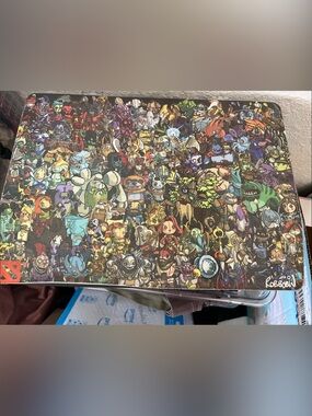 Colorful Cartoon Character Mousepad by Robbobin